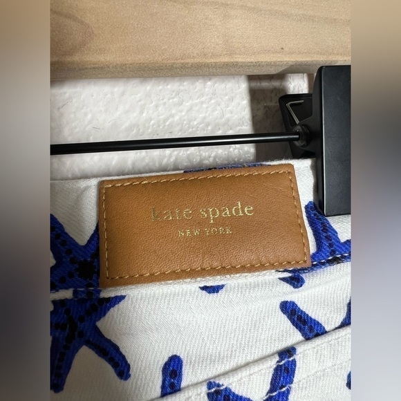 KATE SPADE Broome Street Starfish Capri Jeans - Picture 5 of 7